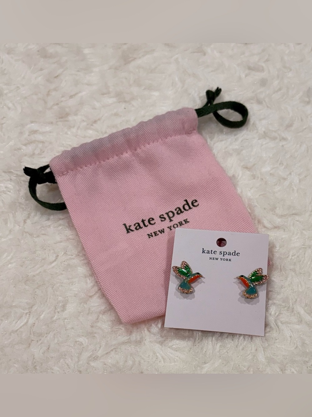 Kate Spade Hummingbird Stud Earrings
